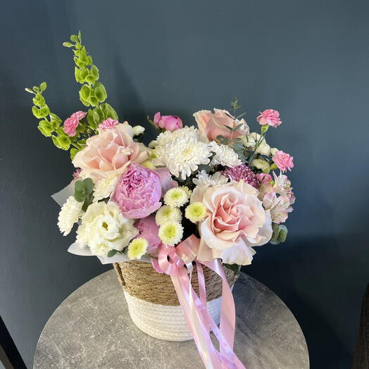 Композиция в корзине🌸