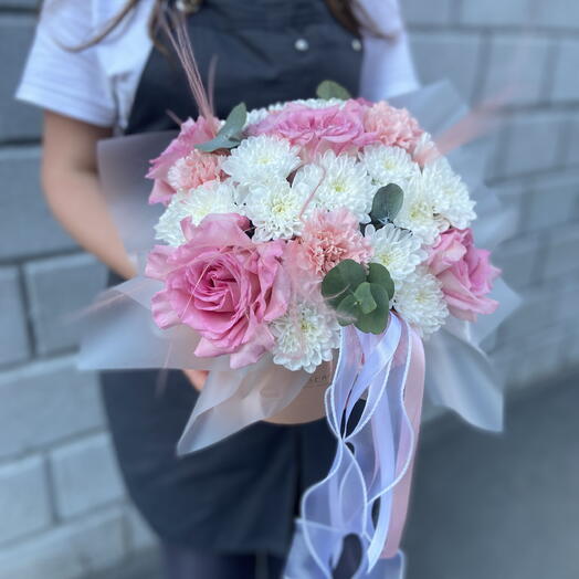 Розы в коробке 💝