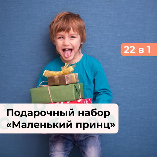 22 в 1 Маленький принц. Подарочный набор для мальчика