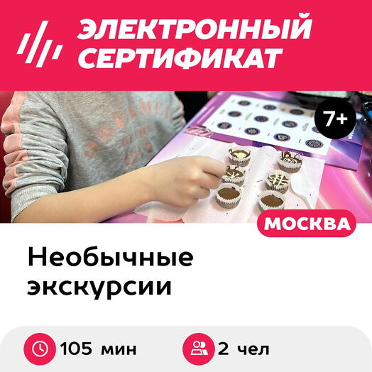 Подарочный сертификат Мастер-класс В Тишине и выставка Большая Страна, 1 взросл и 1 ребен, будни
