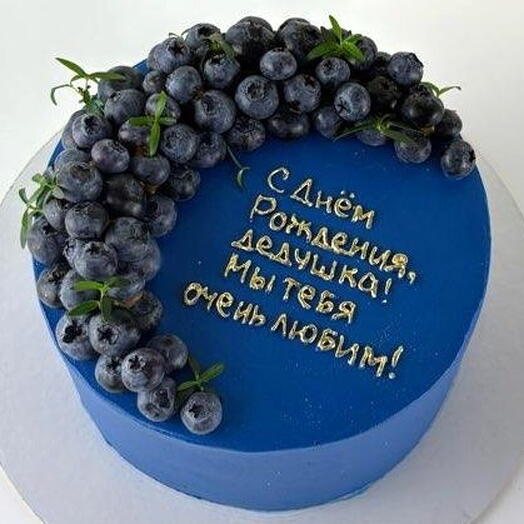 Торт для мужчины на день рождения, ‭«Очень любим»