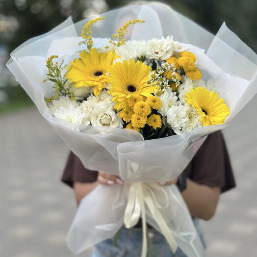 Букет для летнего свидания🤍