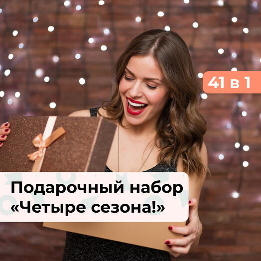 41 в 1 Четыре сезона! Подарочный набор для девушки
