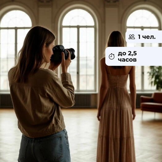 Работа в кадре.  Фотосессия в студии