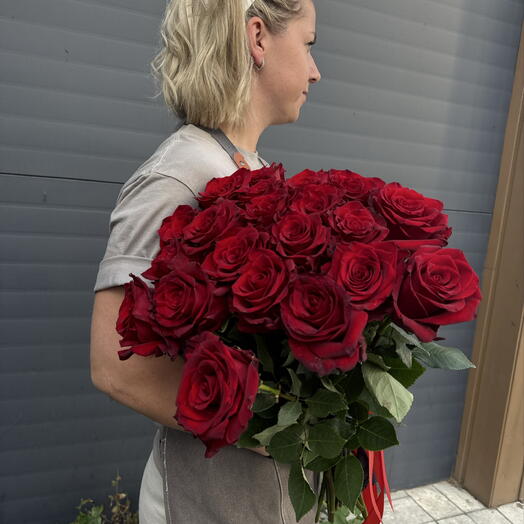 Розы Эквадор 21 шт