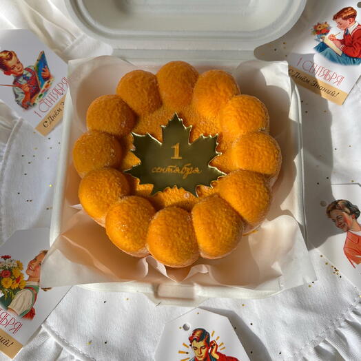 Муссовый бенто 1 сентября🧡🍁