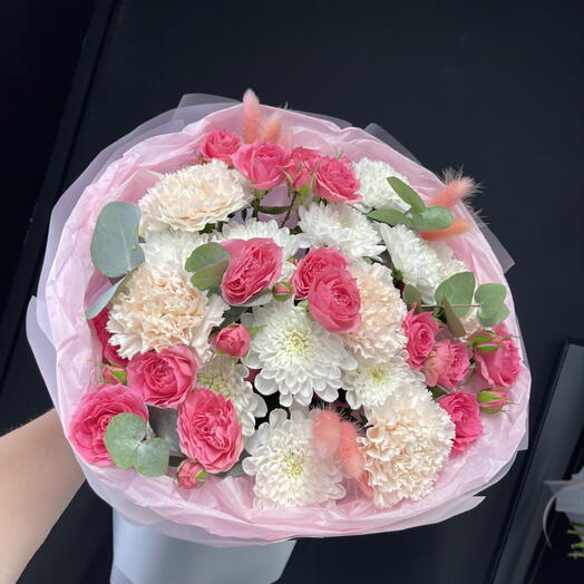 Букет Яркое пламя