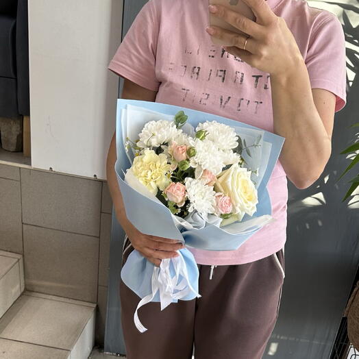 Букетик комплимент💙милота