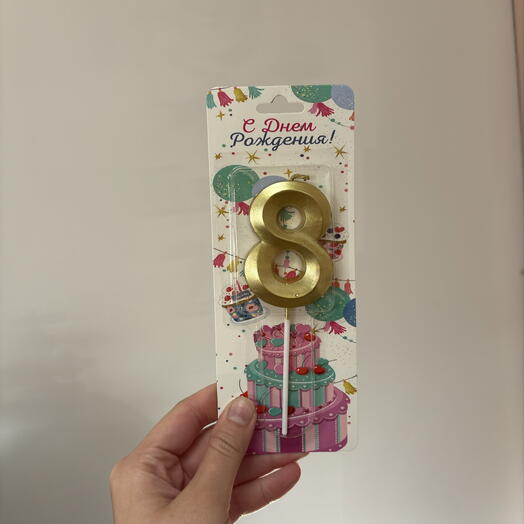 Свечи для торта большие 🎂