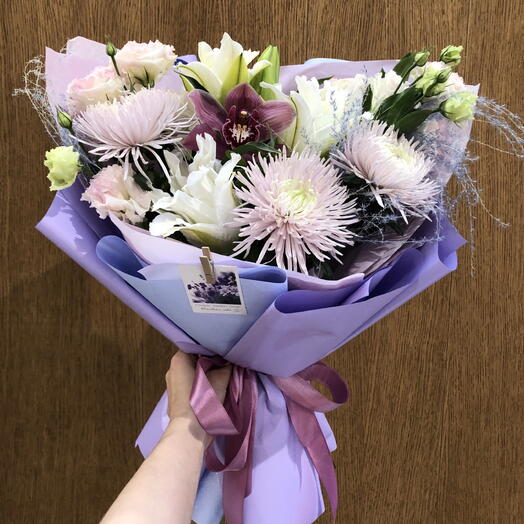 Букет цветов «Мираж»💜