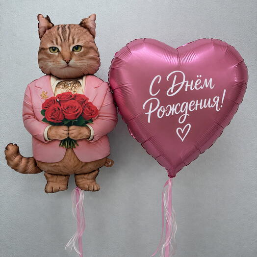 Котик с сердцем💗