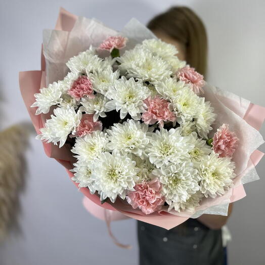 Хризантемы и диантусы💕