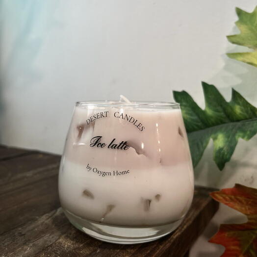 Аромасвеча Desert Candles by Oxygen Home Ice Latte