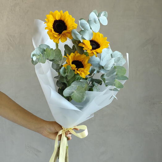 Букет с Подсолнухами🌻
