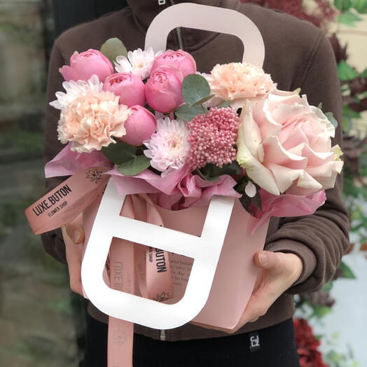🌸🌸🌸Сумочка fresh flowers с французской розой