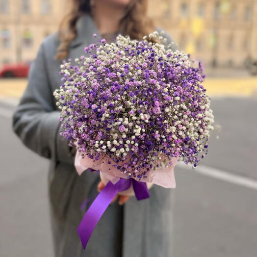 Композиция из гипсофилы