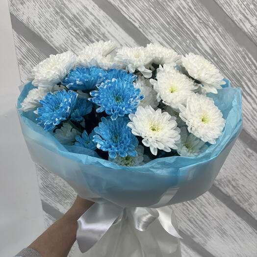 Букет из хризантем 1