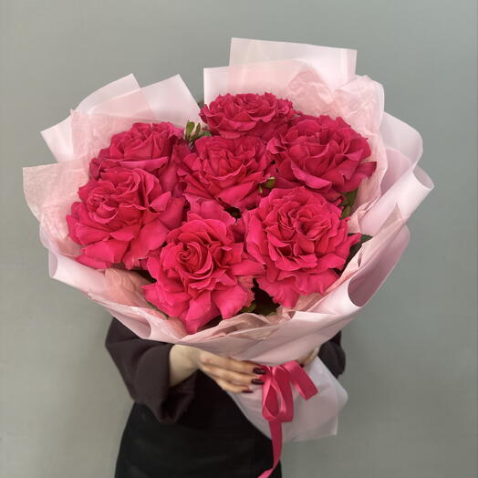 Букет из ажурных розочек