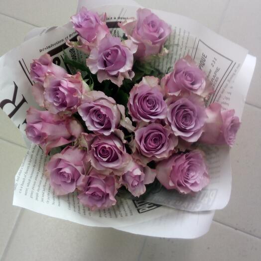 "Lilac FOG" 15 rosas
