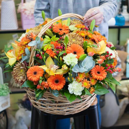 Oklahoma Flower Basket