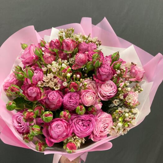 Peony - shaped rose