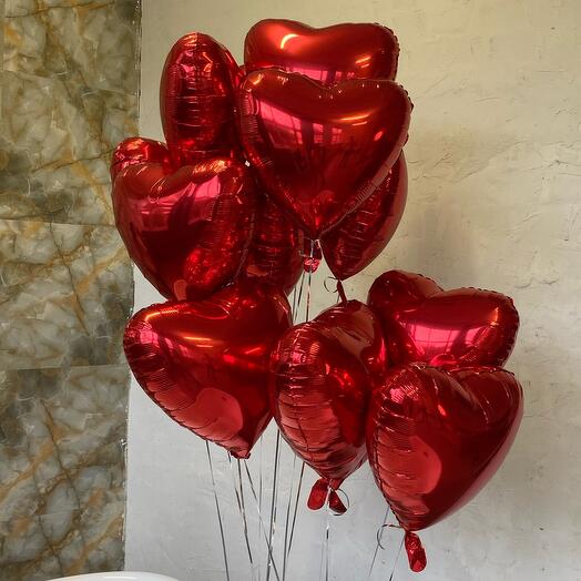 Шар фольга сердце