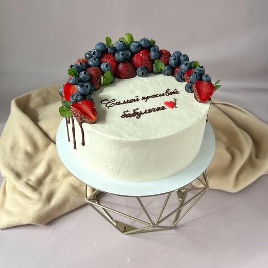 Berries with chocolate streaks