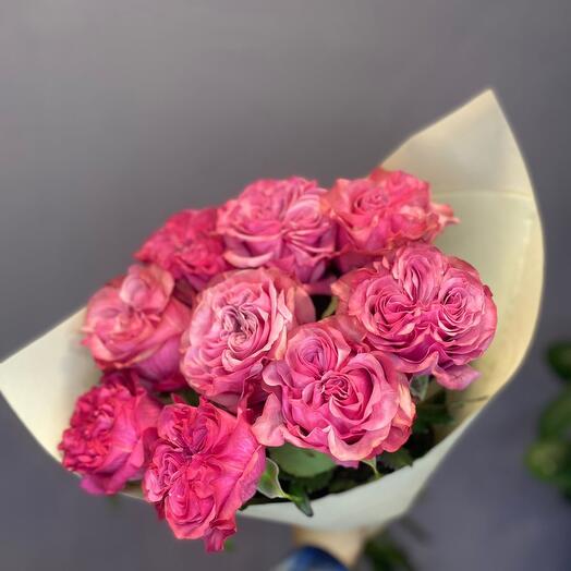9️️ Rosas En Forma De Peonía