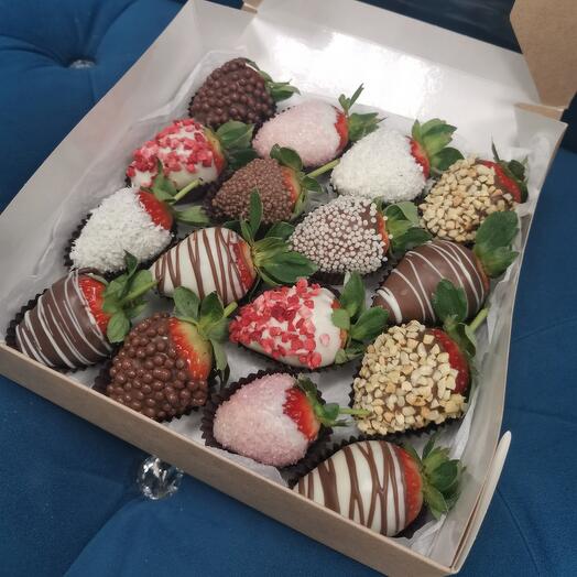 Caja de fresas
