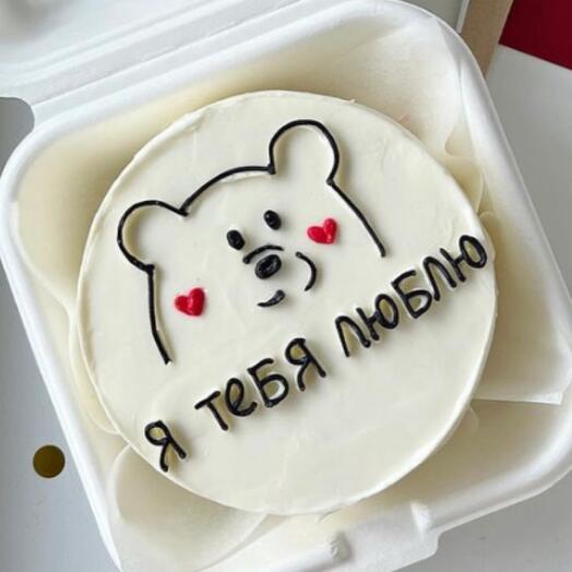 Бенто торт мишка