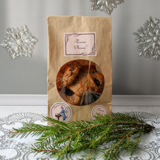 Печенье "Овсяное" в крафт-пакете