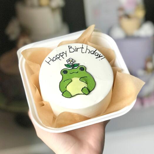 Бенто-торт С милой лягушкой