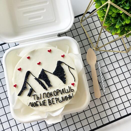 Pastel de Bento * montañas*