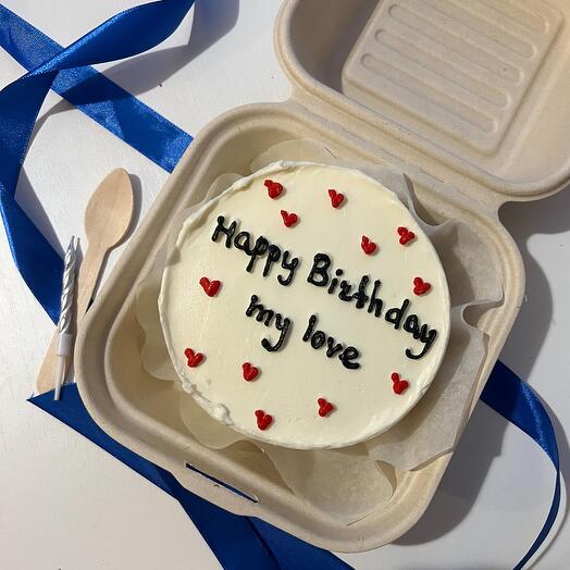 Bento Birthday cake