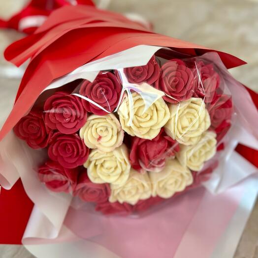 Шоколадные розы