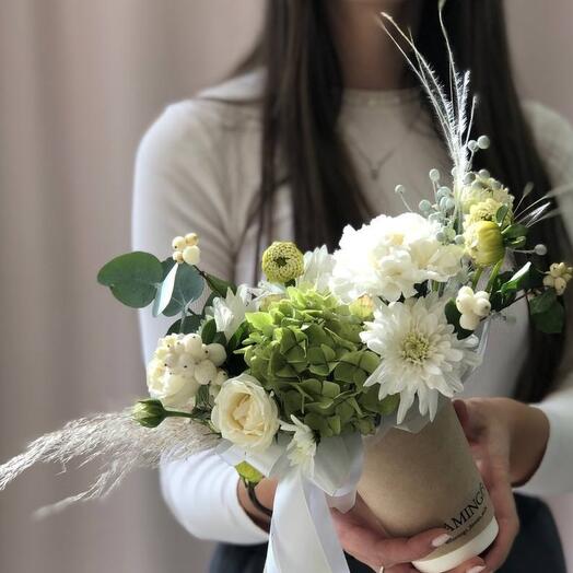 Flowers in a box