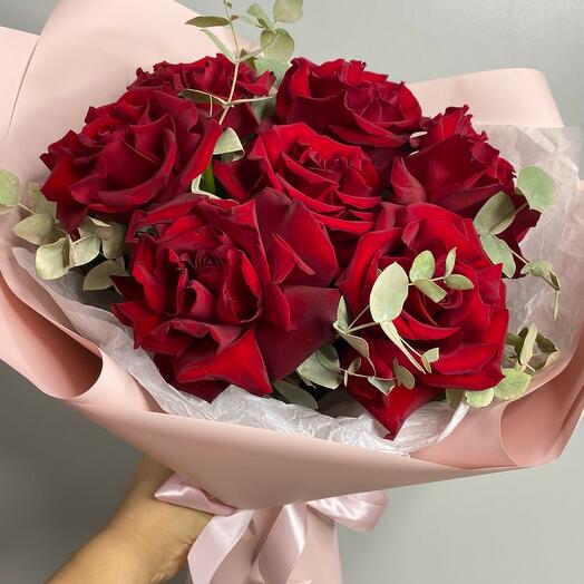 Mono ramo de rosas caladas