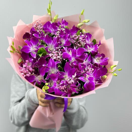 Dendrobium púrpura