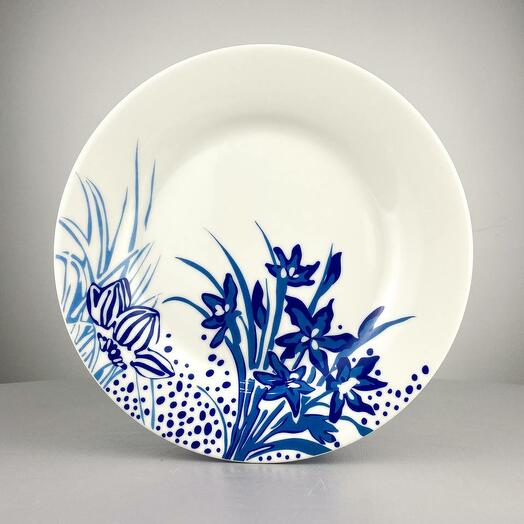 Тарелка Kristel blue