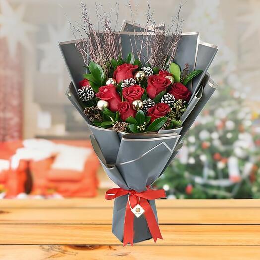 Christmas Flower Bouquet