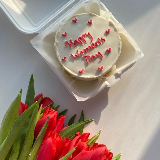 Бенто-торт «8 Марта»