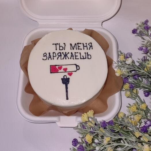 Бенто торт батарейка