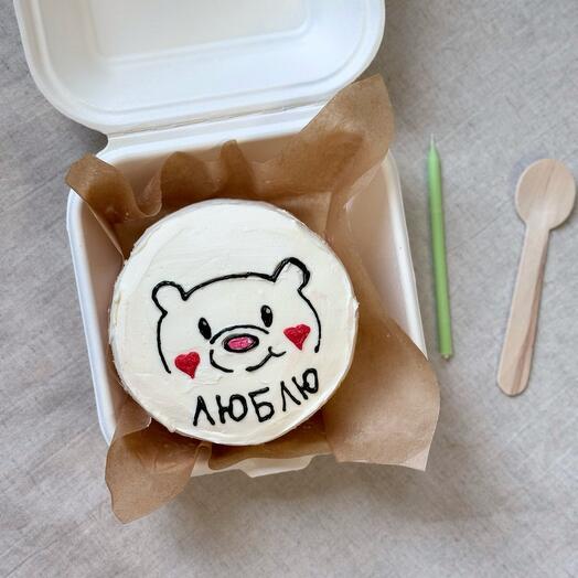 Бенто-торт S «Люблю»