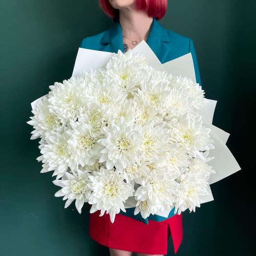 Bouquet of 7 bush chrysanthemums
