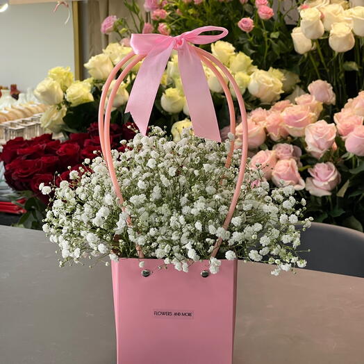 Flowers in basket