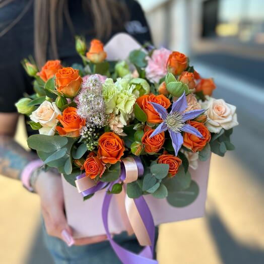 Цветы в конверте