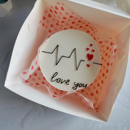 Бенто-торт love you