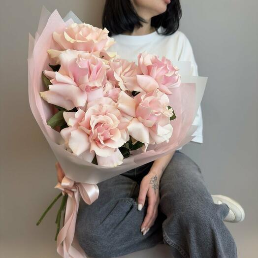 Букет из 7 французских роз