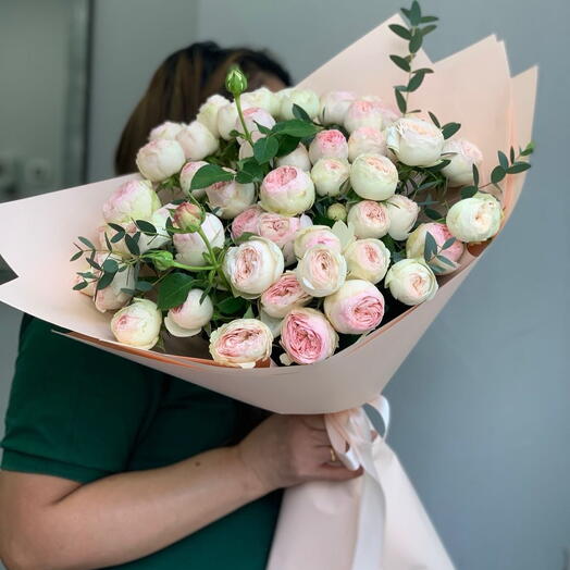 Peony rose bouquet My treasure