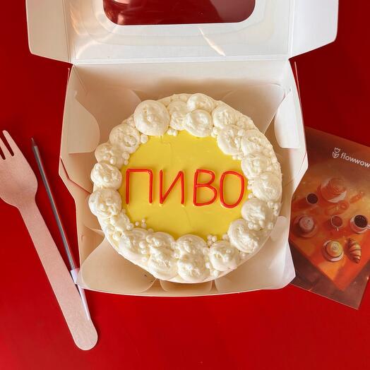 Бенто-торт с приколом мужчине